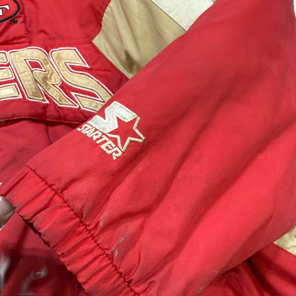 90s San Francisco 49ers NFL Starter Jacket Sz XL
