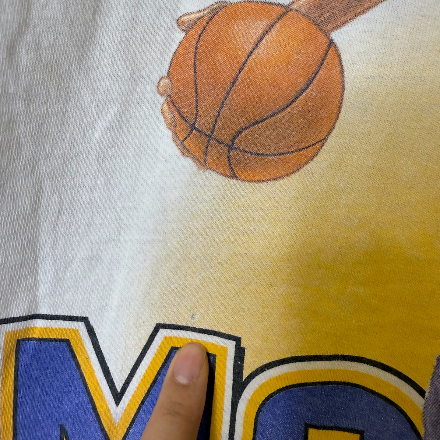 90s Magic Johnson LA Lakers T-Shirt Sz XL (B1776)