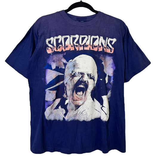80s Scorpions European Tour T-Shirt Sz L