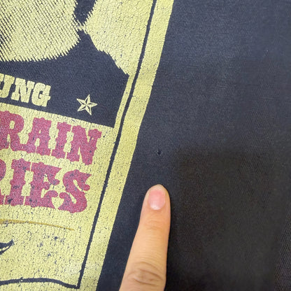 1997 Neil Young Wanted Poster T-Shirt Sz L (B435)