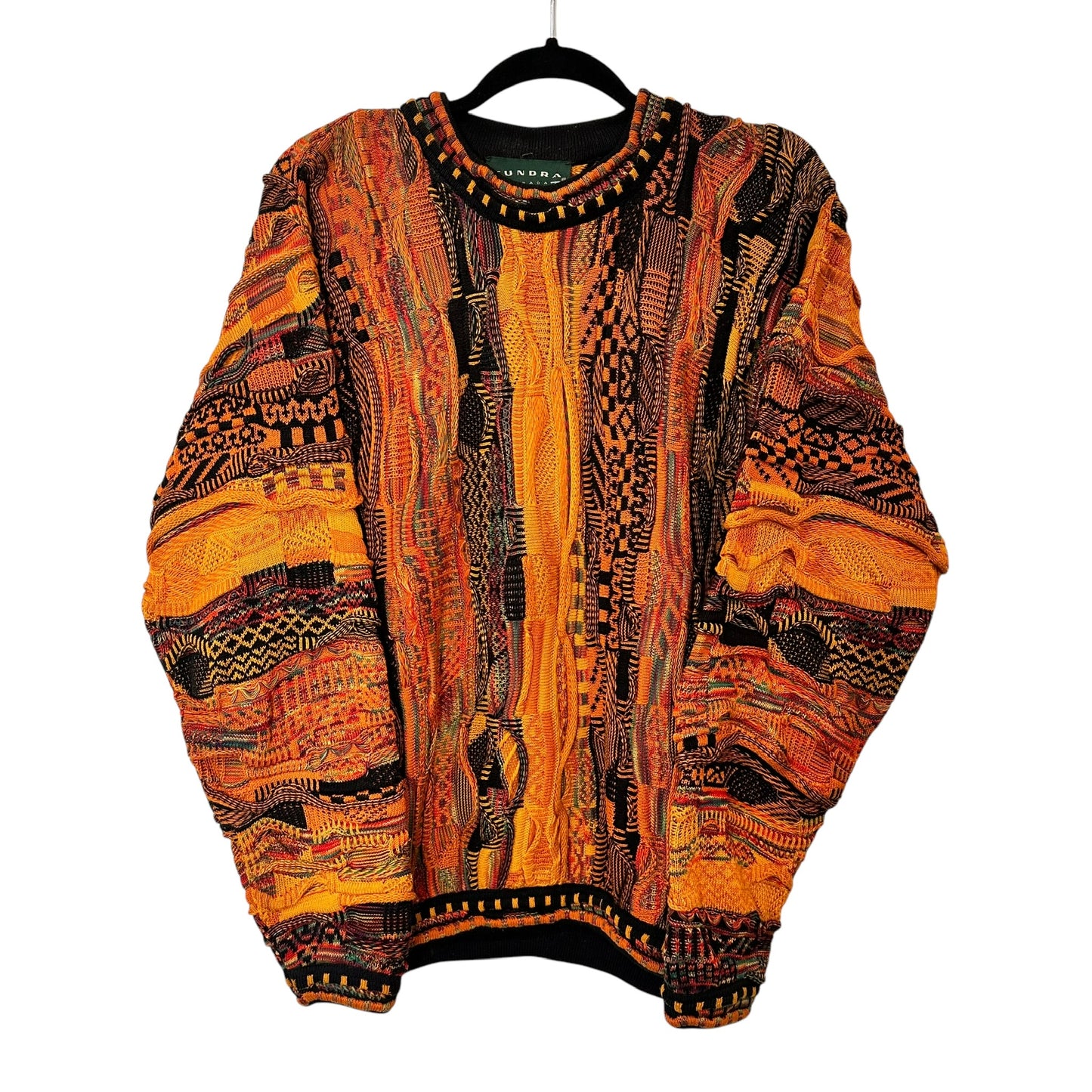 90's Coogi Style Sweater by Tundra Sz M (A3269)