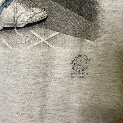 90's Golden State Warriors NBA Nutmeg T-Shirt Sz L (B667)