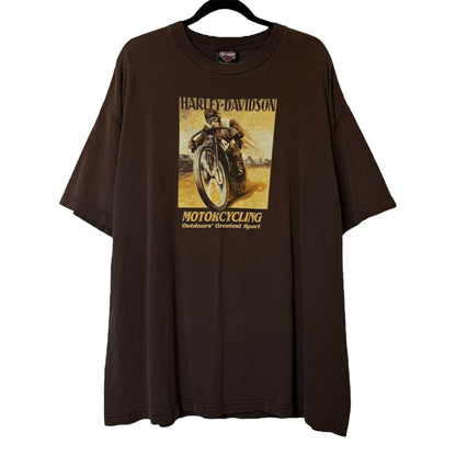 2000s Harley Davidson Zook's Iowa T-Shirt Sz 2XL (B212)