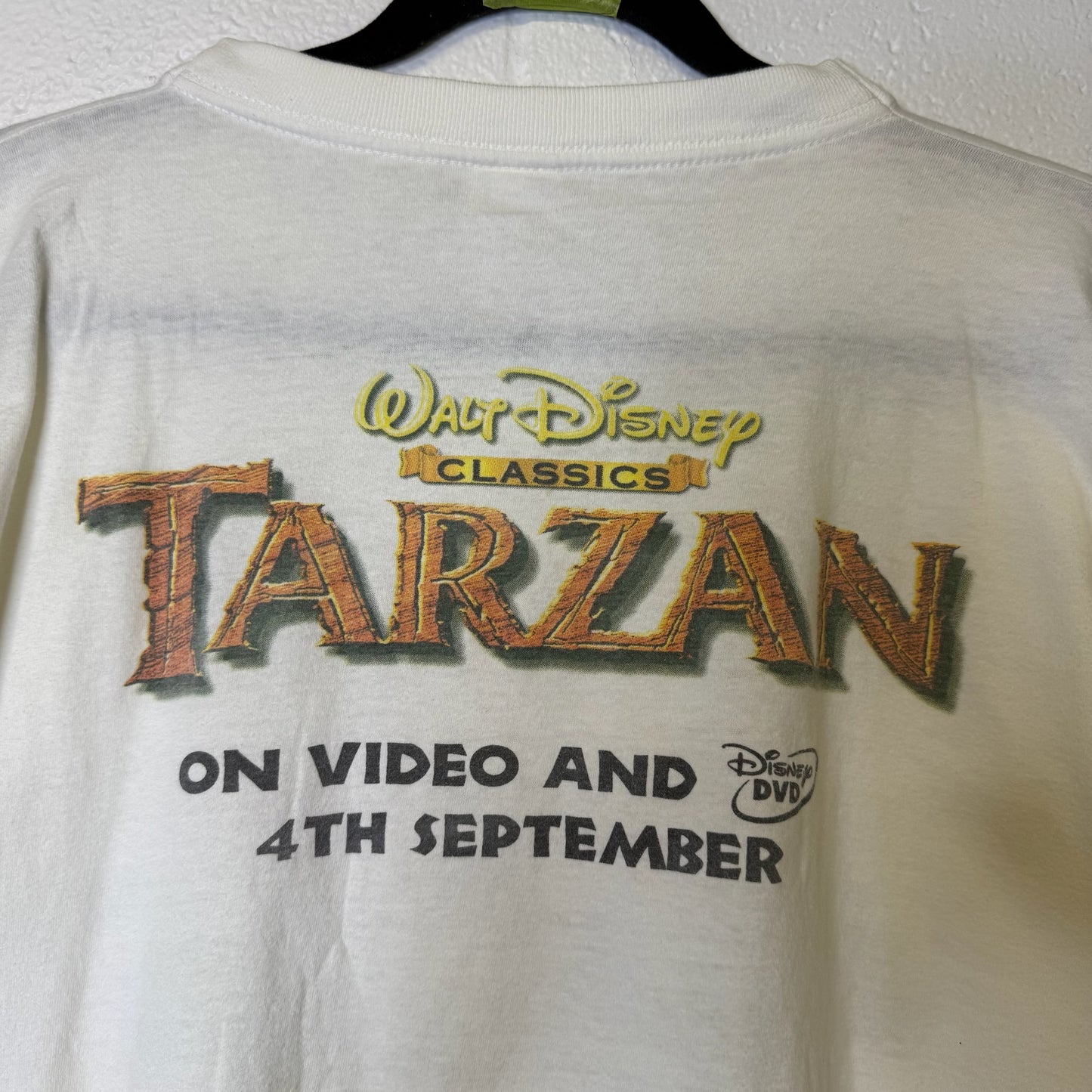 90s Tarzan Disney T-shirt Sz XL (B1714)