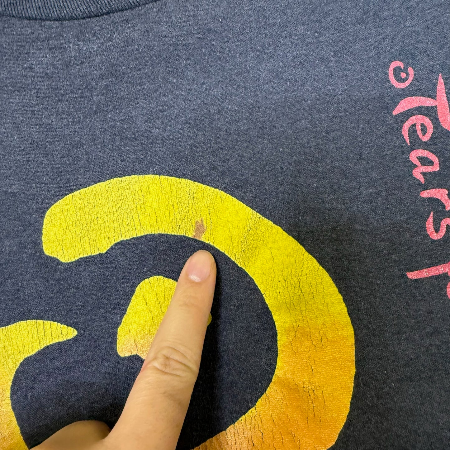 1990 Tears for Fears Tour T-Shirt Sz M (B610)