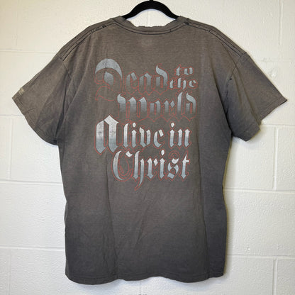 90's Fear No Evil Jesus Fader T-Shirt Sz XL