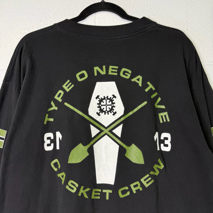 1995 Type O Negative Casket Crew Long Sleeve Band Shirt Sz L