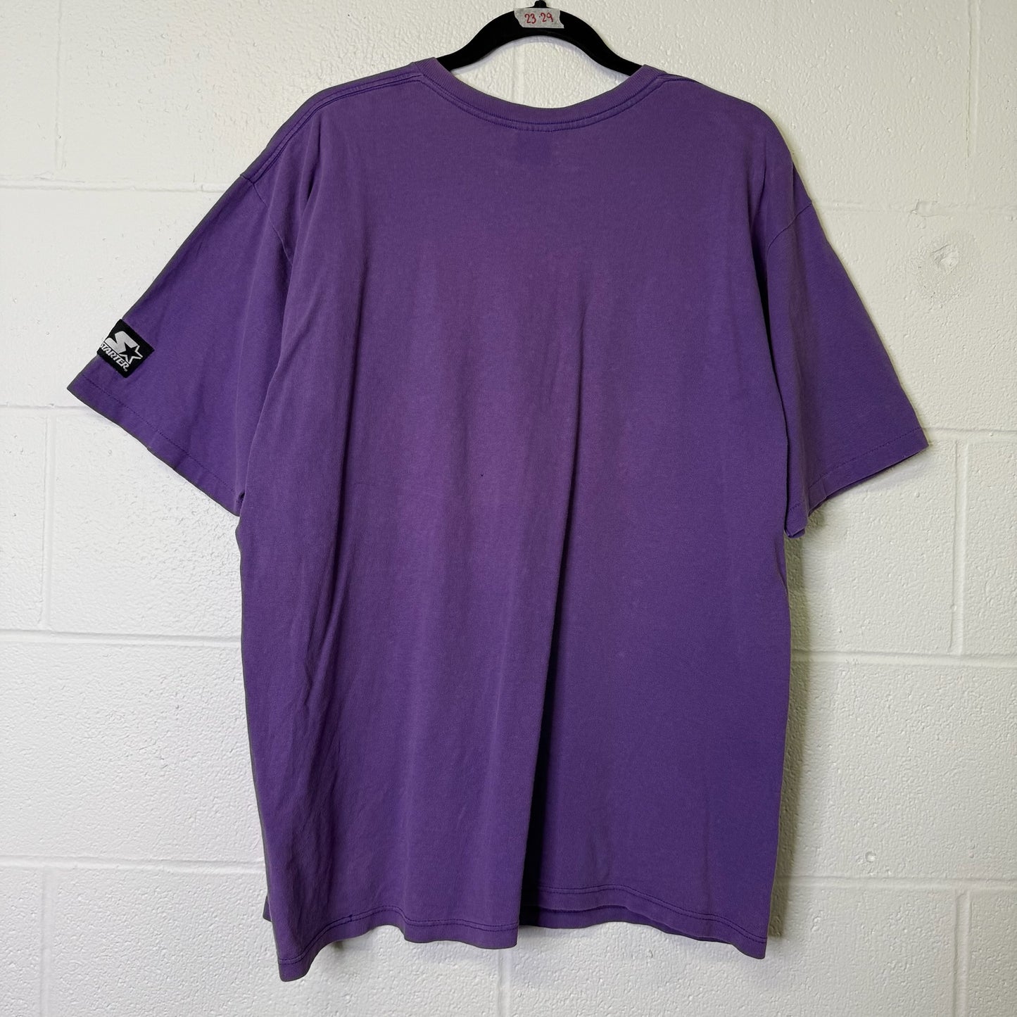 90's Minnesota Vikings NFL Starter T-shirt Sz L (B688)