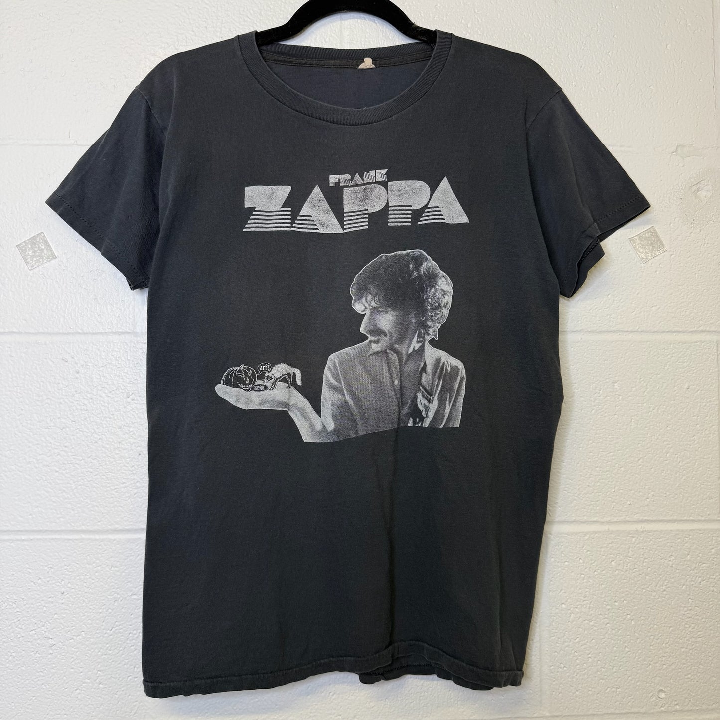 1980 Frank Zappa Barking Pumpkin Tour T-Shirt Sz M (B2282)