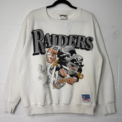 1988 Los Angeles Raiders Jack Davis NFL Crewneck Sz M
