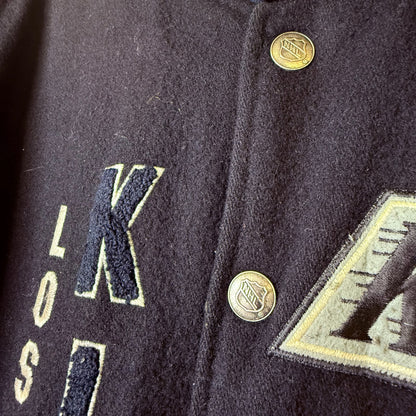 90s Los Angeles Kings Bomber NHL Jacket Size M (B2374)