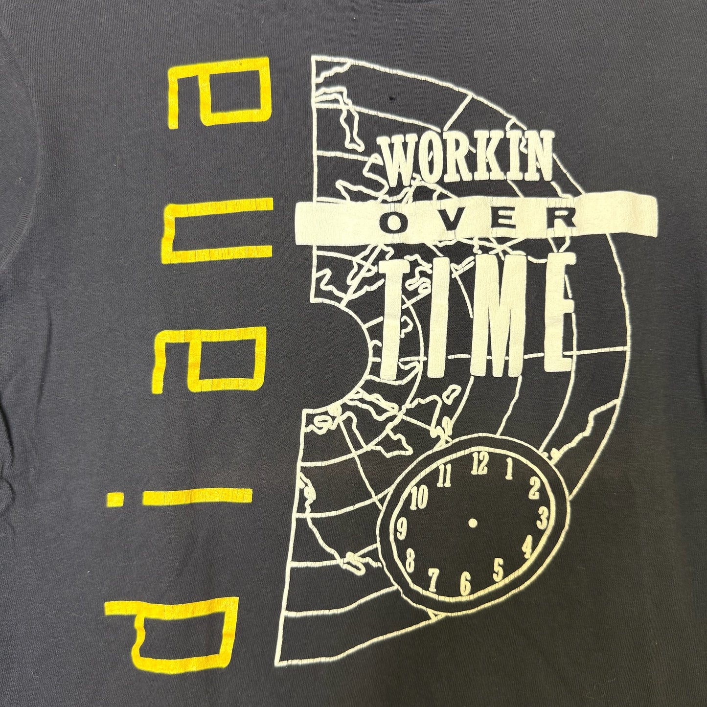 80's Diana Ross Workin Over Time T-Shirt Sz M (B2283)