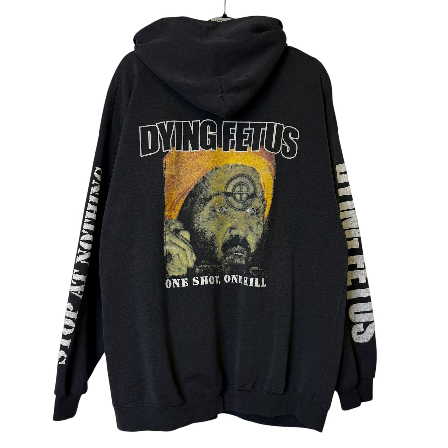 2003 Dying Fetus One Shot One Kill Hoodie Sz XL