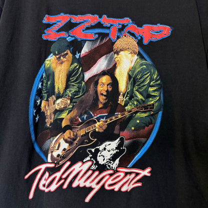 2003 ZZ Top & Ted Nugent Tour T-Shirt Sz XL (A9911)
