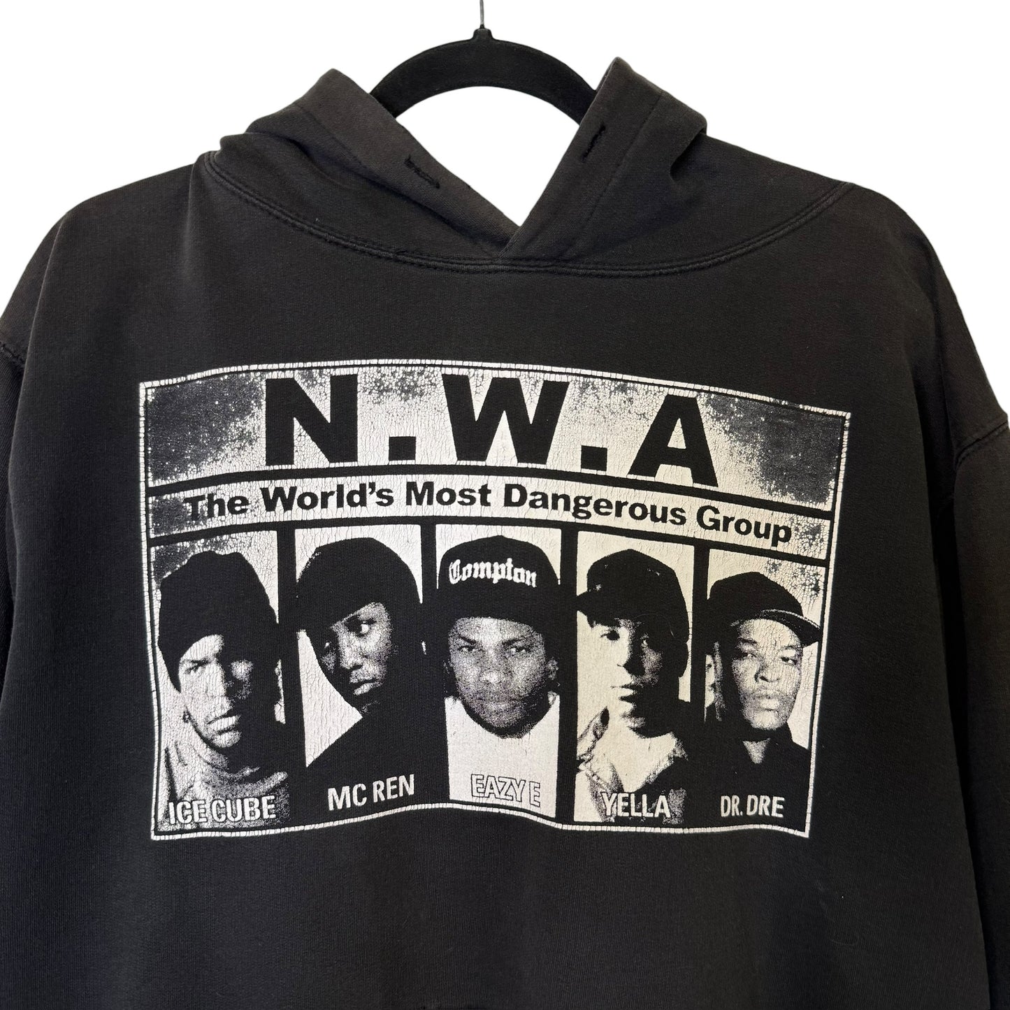 2000s NWA Rap Hoodie Sz L