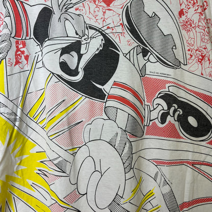 1993 Bugs Bunny Detroit Red Wings NHL T-shirt  (B2433)