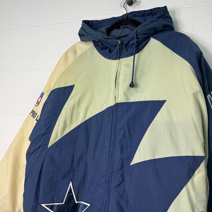 90s Dallas Cowboys Logo Athletics NFL Jacket Sz L