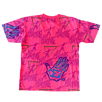 90’s Body Glove All Over Print T-Shirt Sz XL