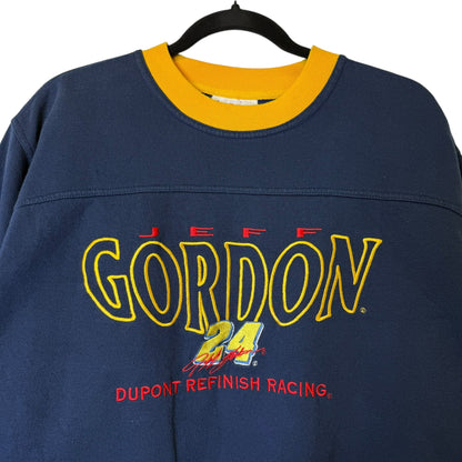 90's Jeff Gordon NASCAR Crewneck Sz M (B1926)