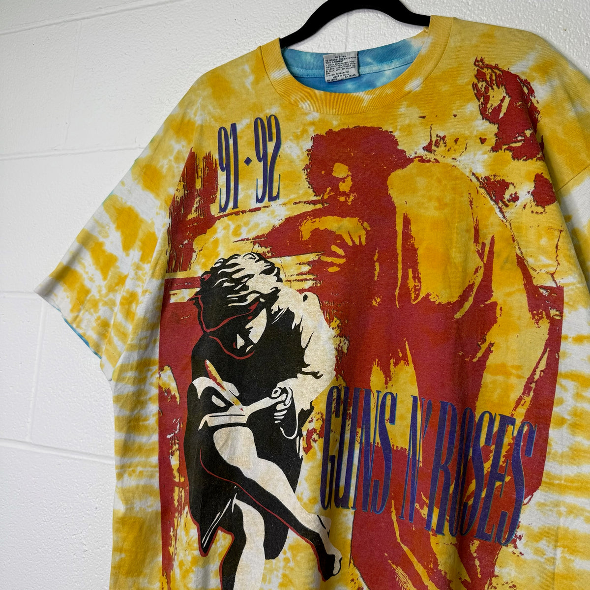 1992 Guns n Roses AOP T-Shirt Sz XL