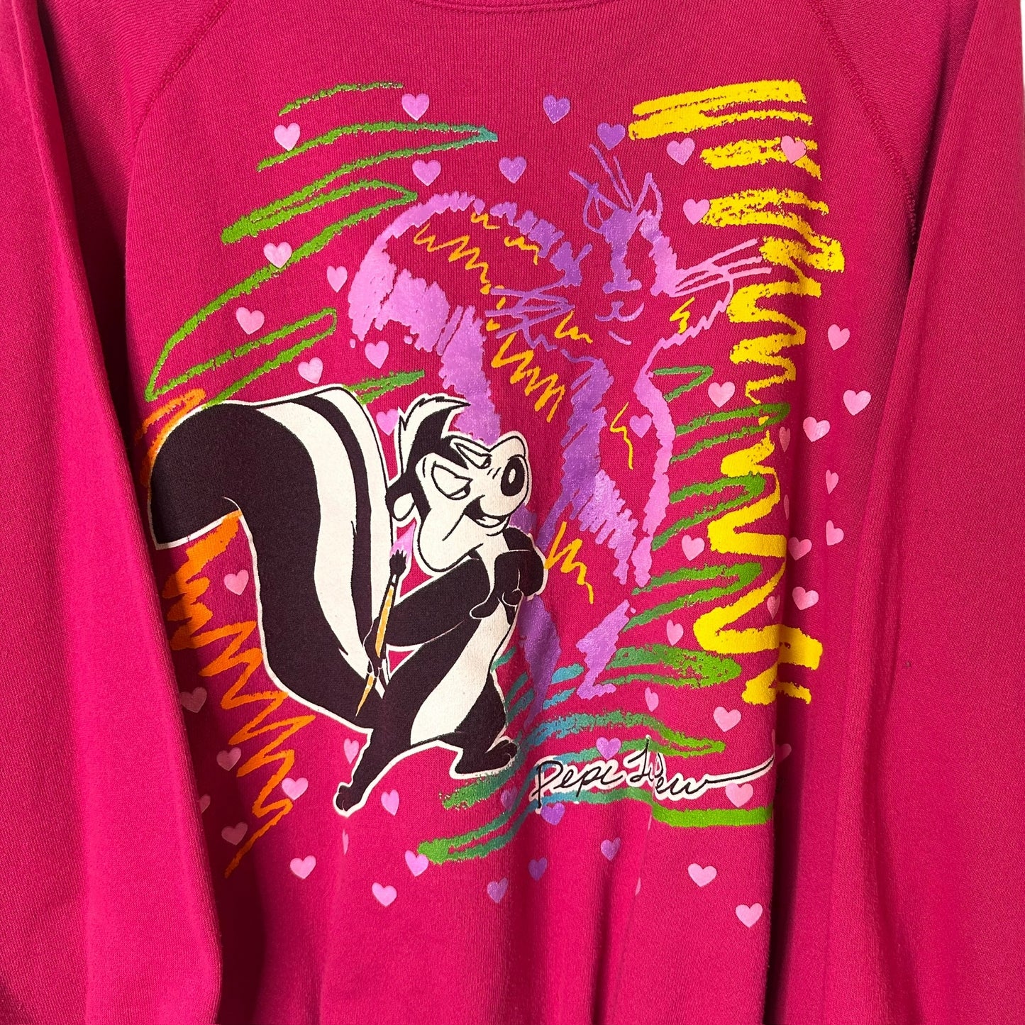 1992 Pepe Le Pew Crewneck Sz XL (A1065)