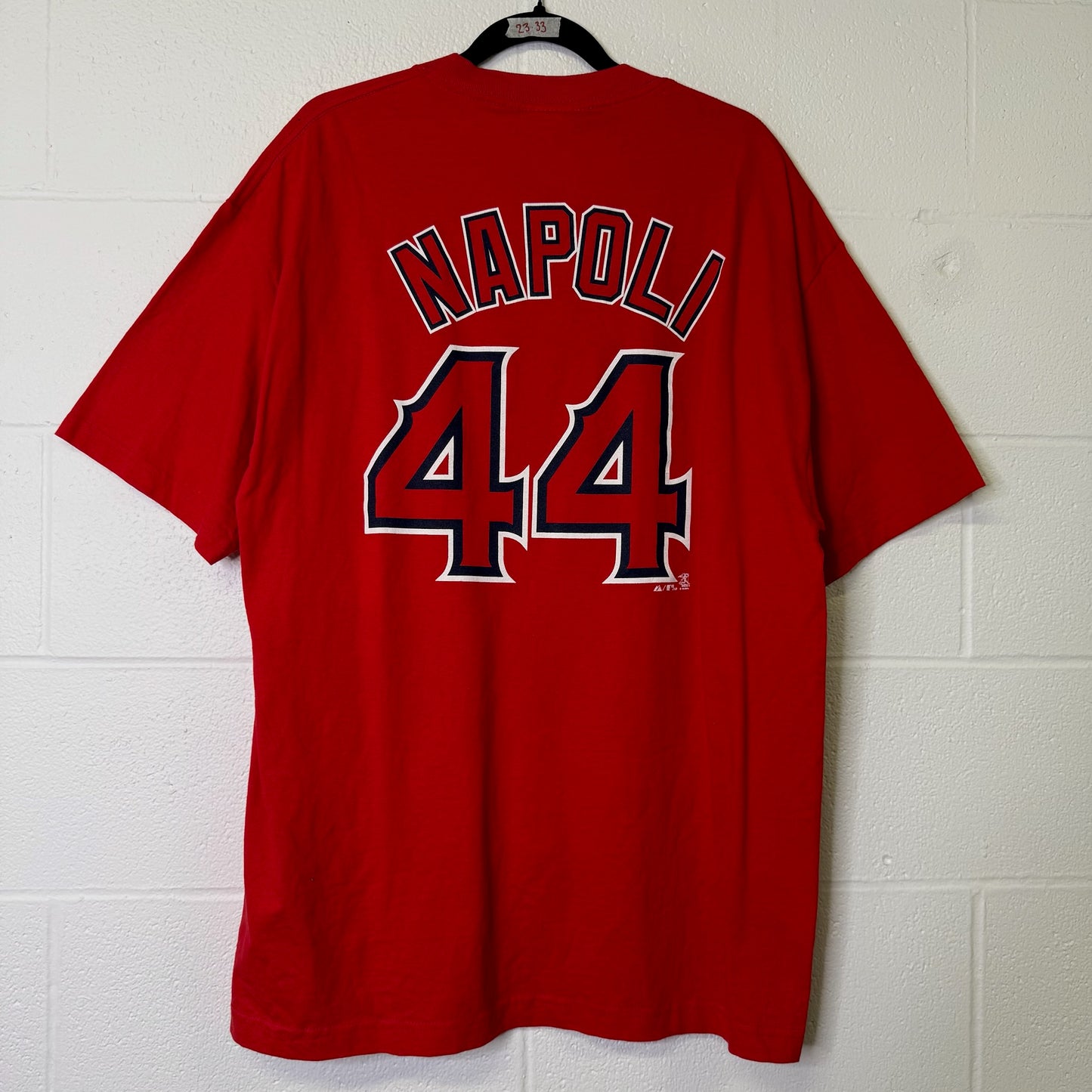 2000s Anaheim Angels Miek Napoli MLB T-Shirt Sz XL (B1610)