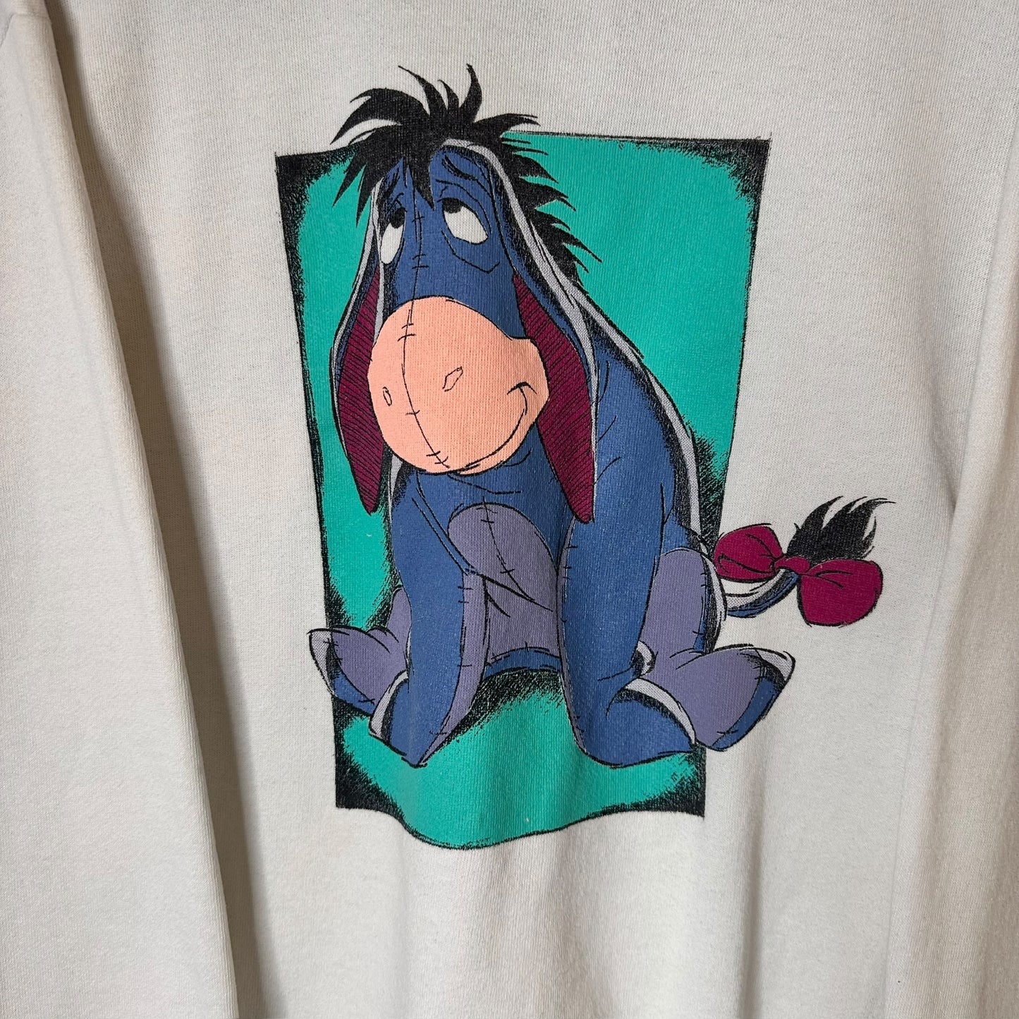 90's Winnie The Pooh Eeyore Crewneck Sz L (A7936)