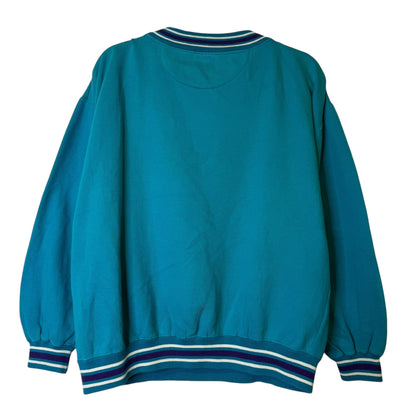 90's Charlotte Hornets Crewneck Sz L (B1925)