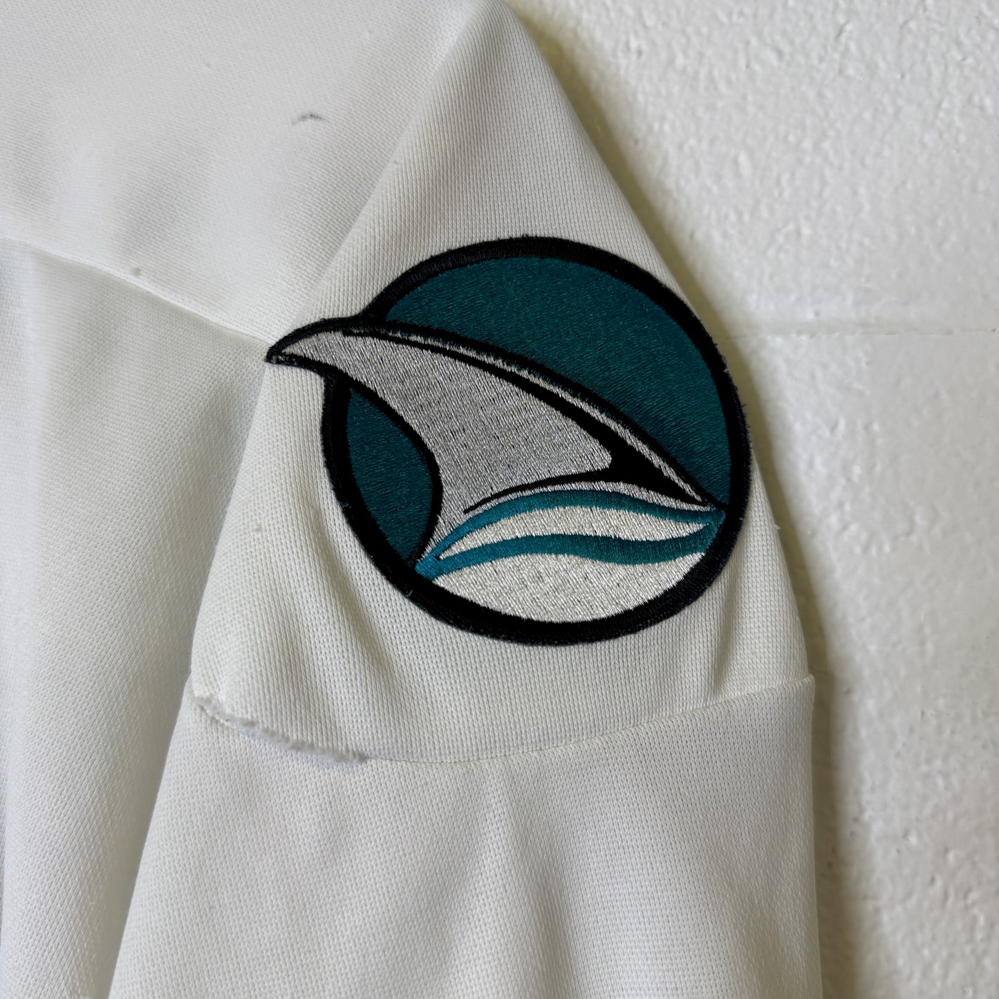 90s San Jose Sharks CCM NHL Hockey Jersey Sz L (B1805)
