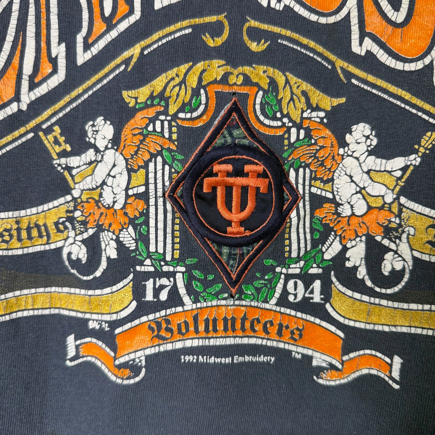 1992 Tennessee Volunteers NCAA T-Shirt Sz L
