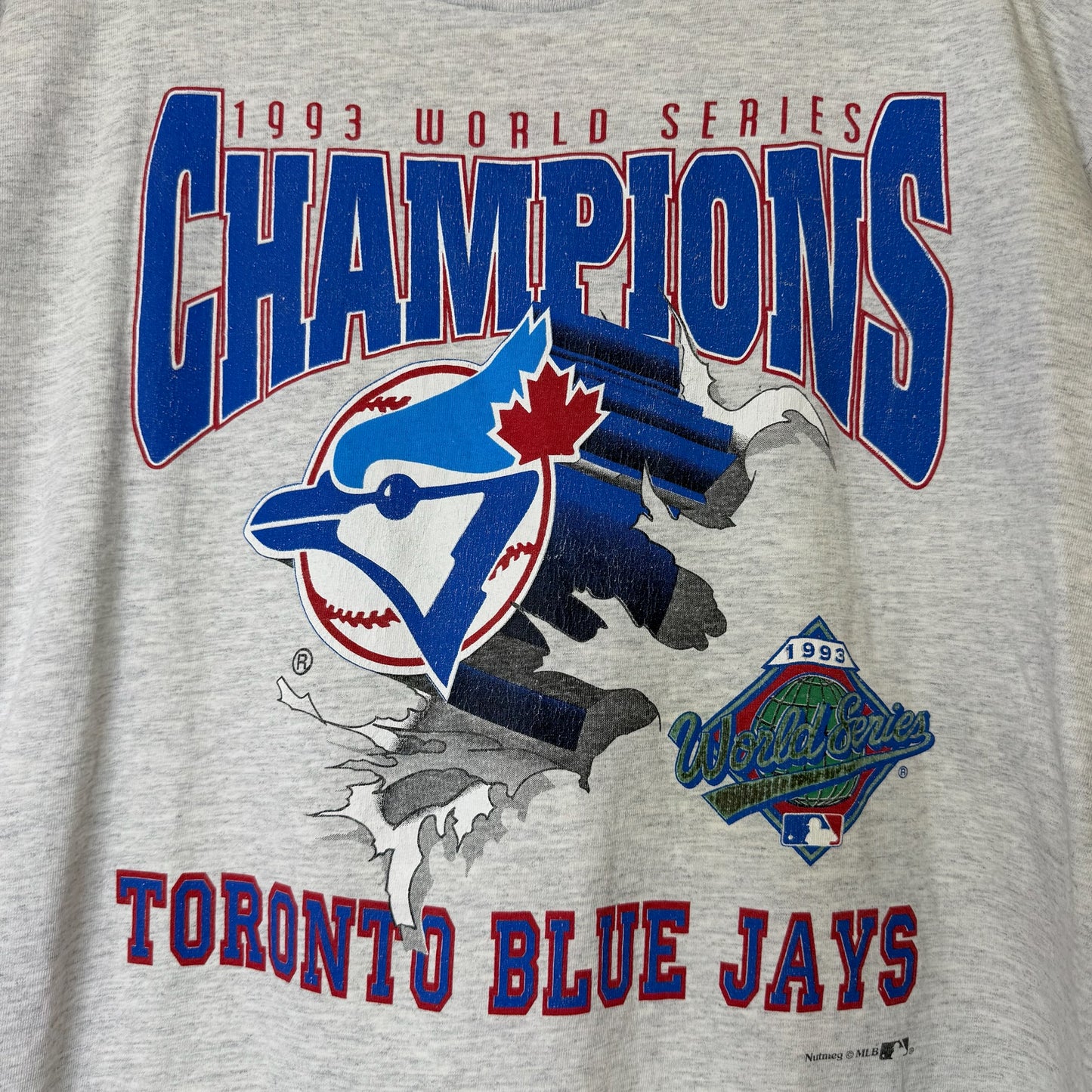 1993 Toronto Blue Jays T-shirt Sz XL (B2080)