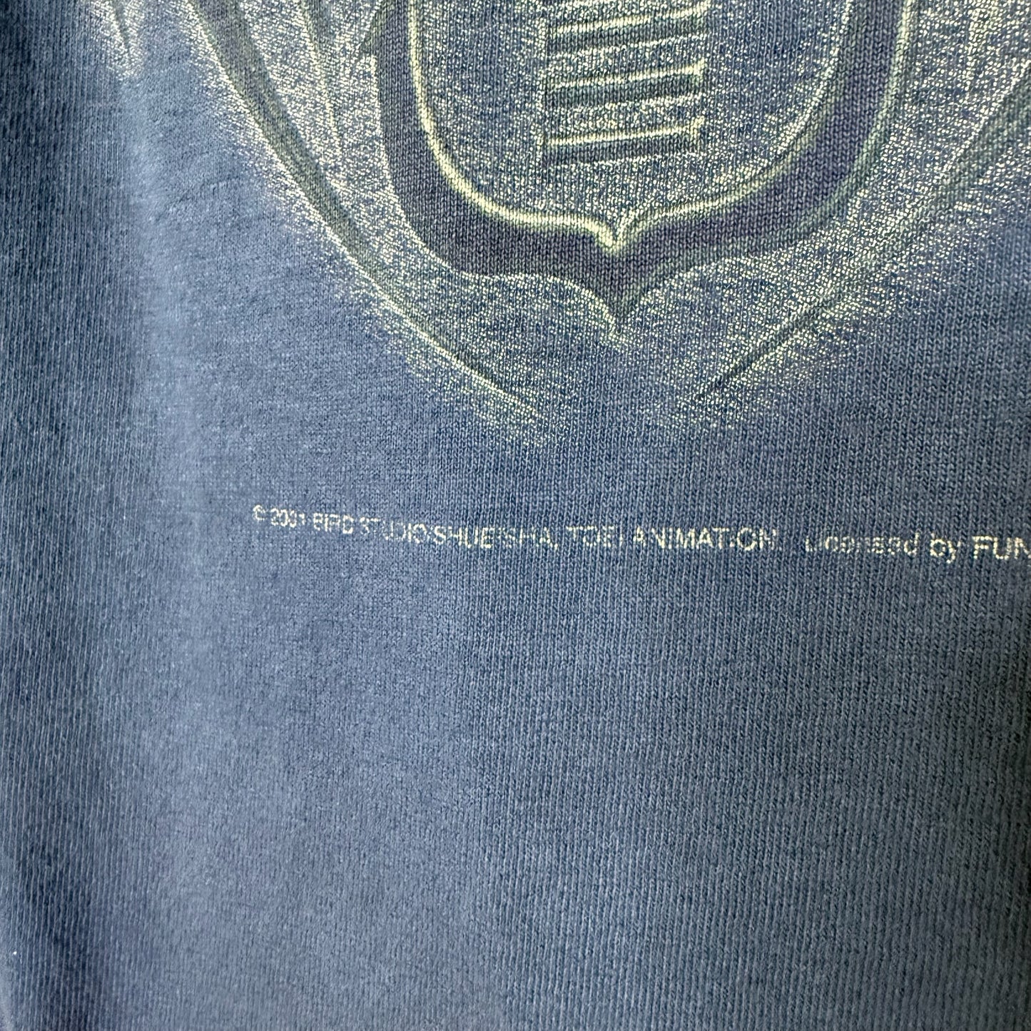 2001 Dragon Ball Z DBZ T-shirt Sz L (B596)