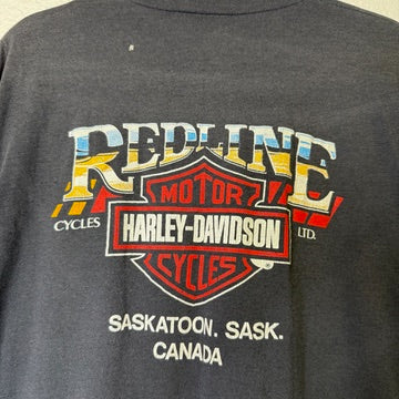90's Harley Davidson Saskatoon Saskatchewan T-Shirt (B1412)