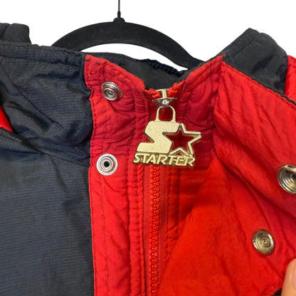 90s Vancouver Canucks Flying Skate Starter Jacket Sz XL