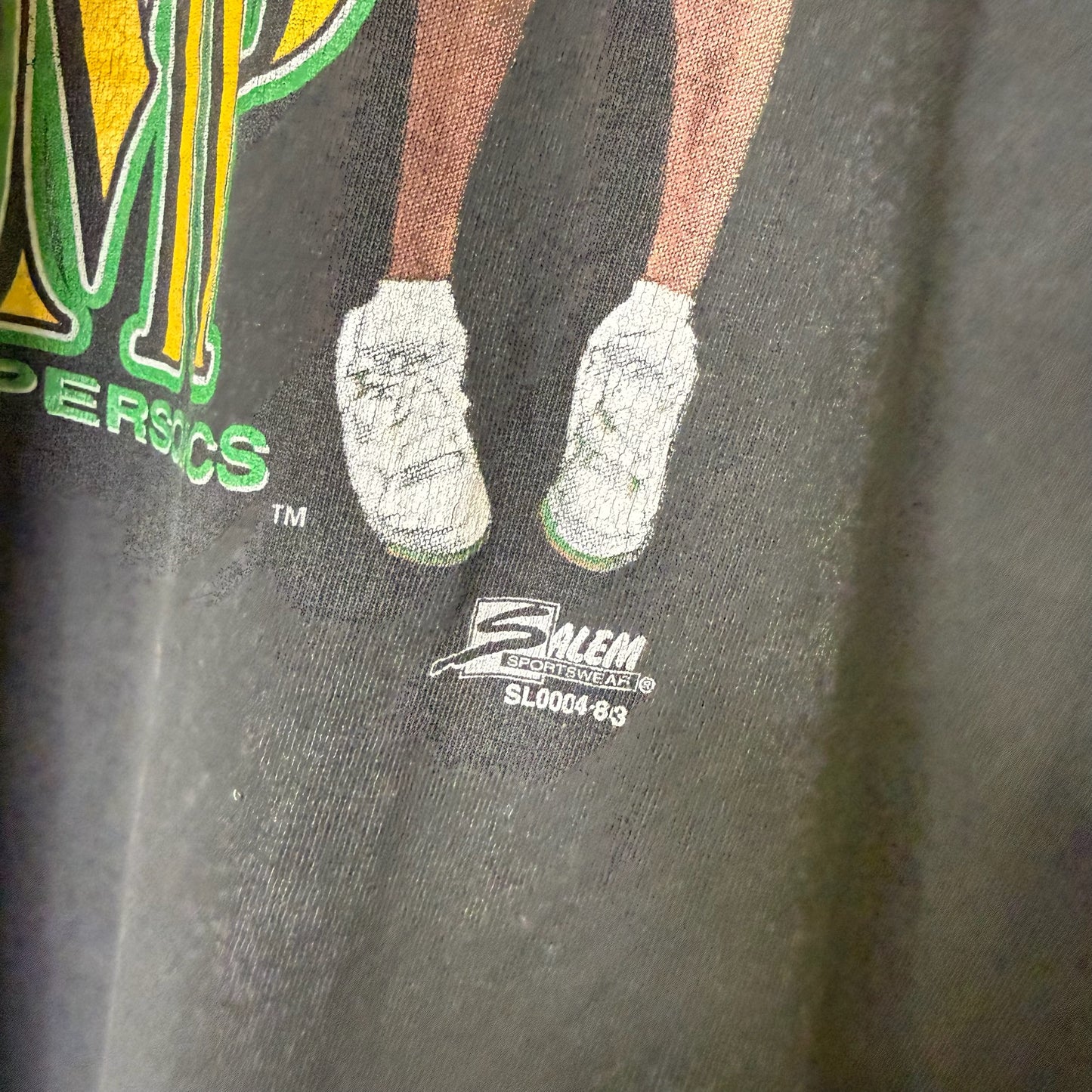 90s Shawn Kemp Seattle Supersonics Salem NBA T-Shirt Sz XL (B2232)