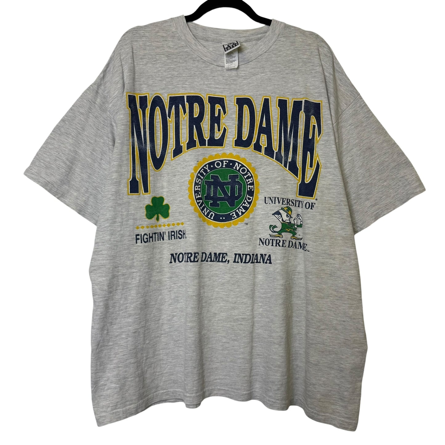 90's Notre Dame Fighting Irish NCAA T-Shirt Sz 2XL  (B2154)