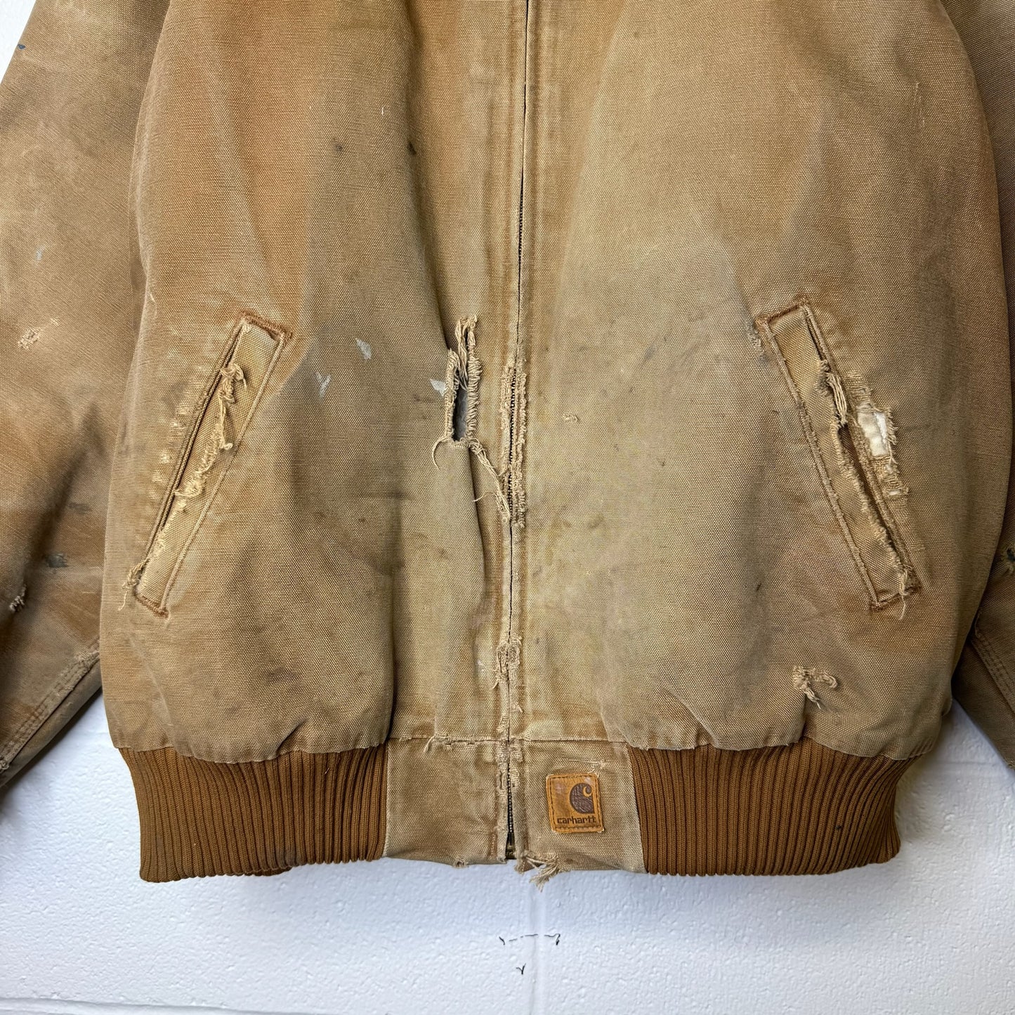 Carhartt Tan Santa Fe Jacket Sz XL (A9752)