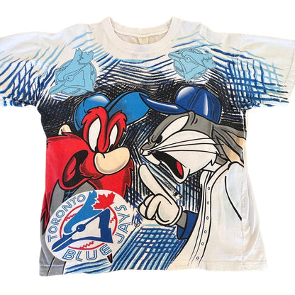 90s Looney Tunes Toronto Blue Jays T-Shirt Sz XL (A4446)