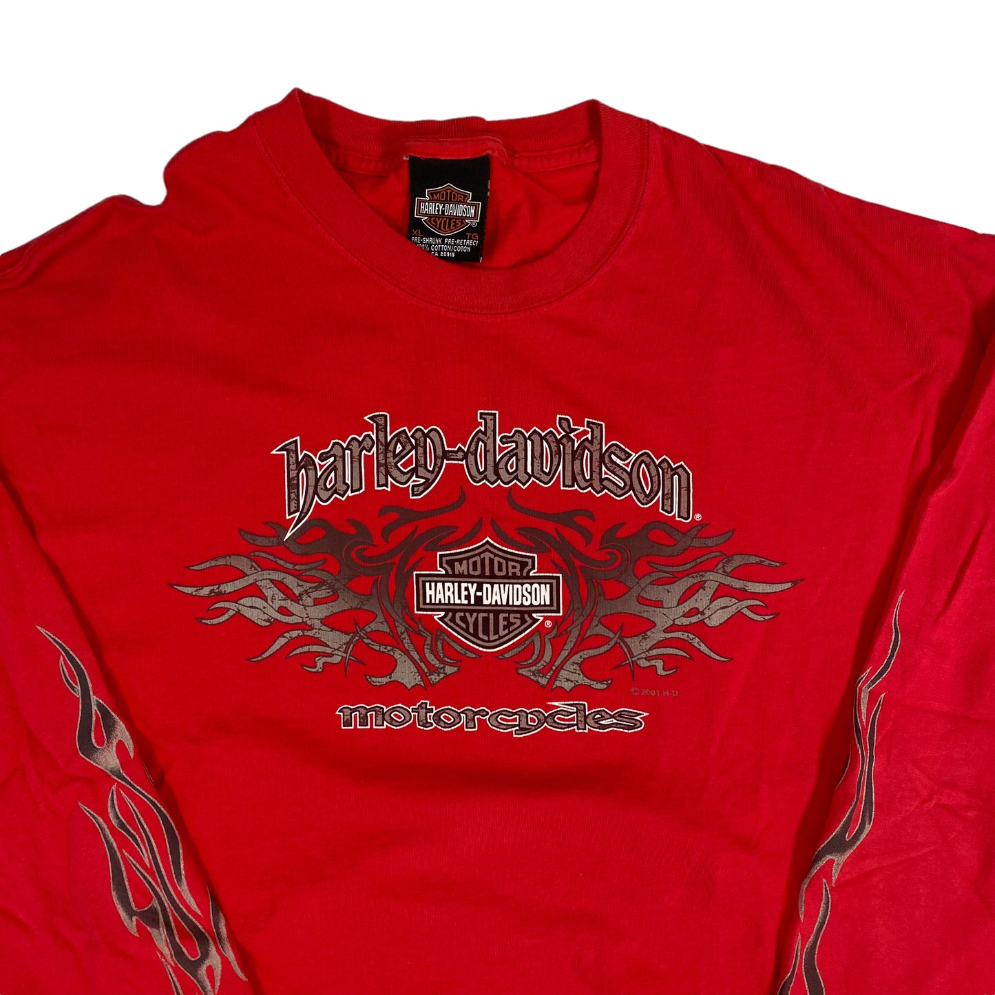 2001 Harley-Davidson Saskatoon LS T-shirt Sz XL (A2409)