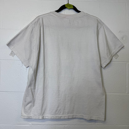 90's Lucy Peanuts Charlie Brown Chocolate T-shirt Sz L (B613)