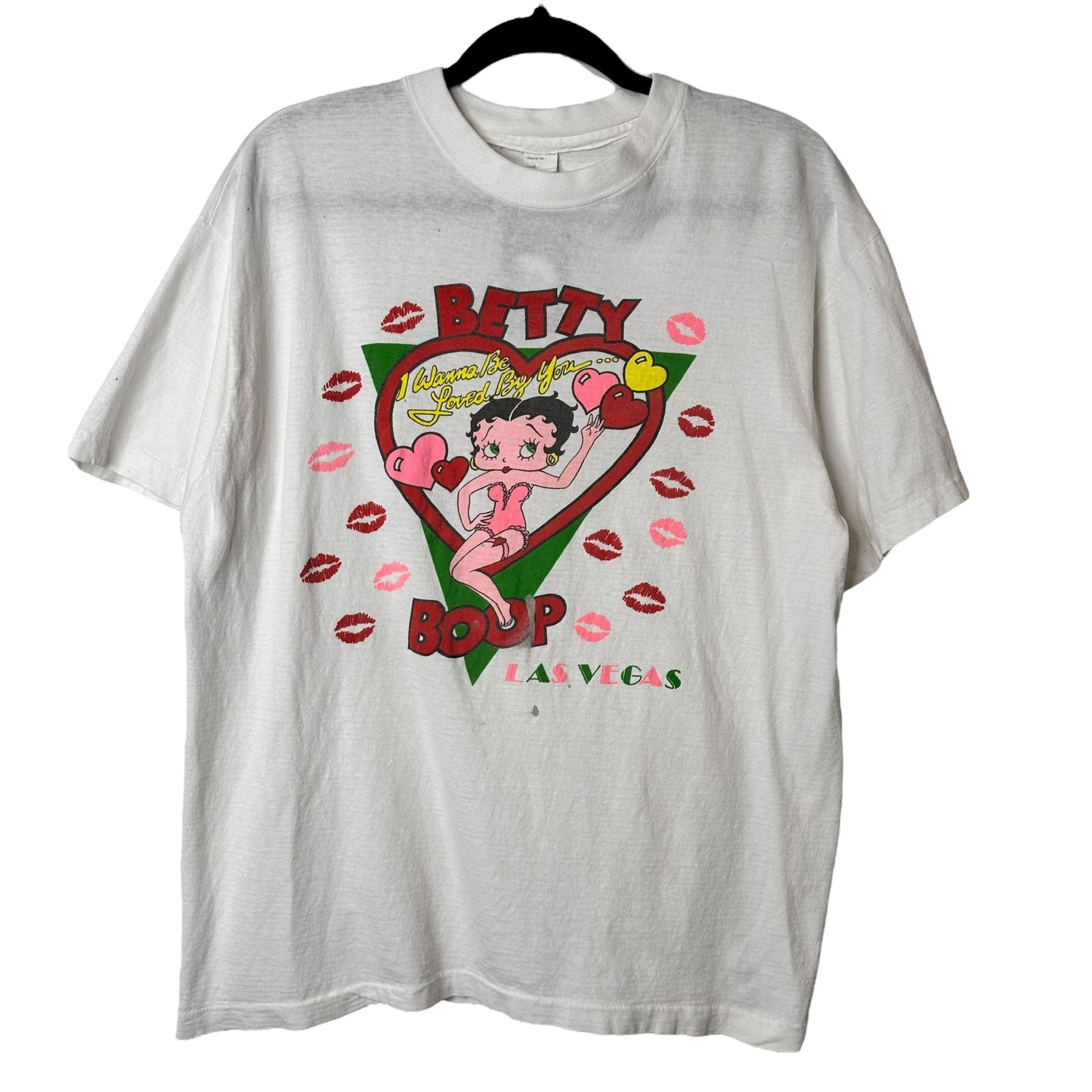 90's Betty Boop Las Vegas T-shirt Sz XL (A908)