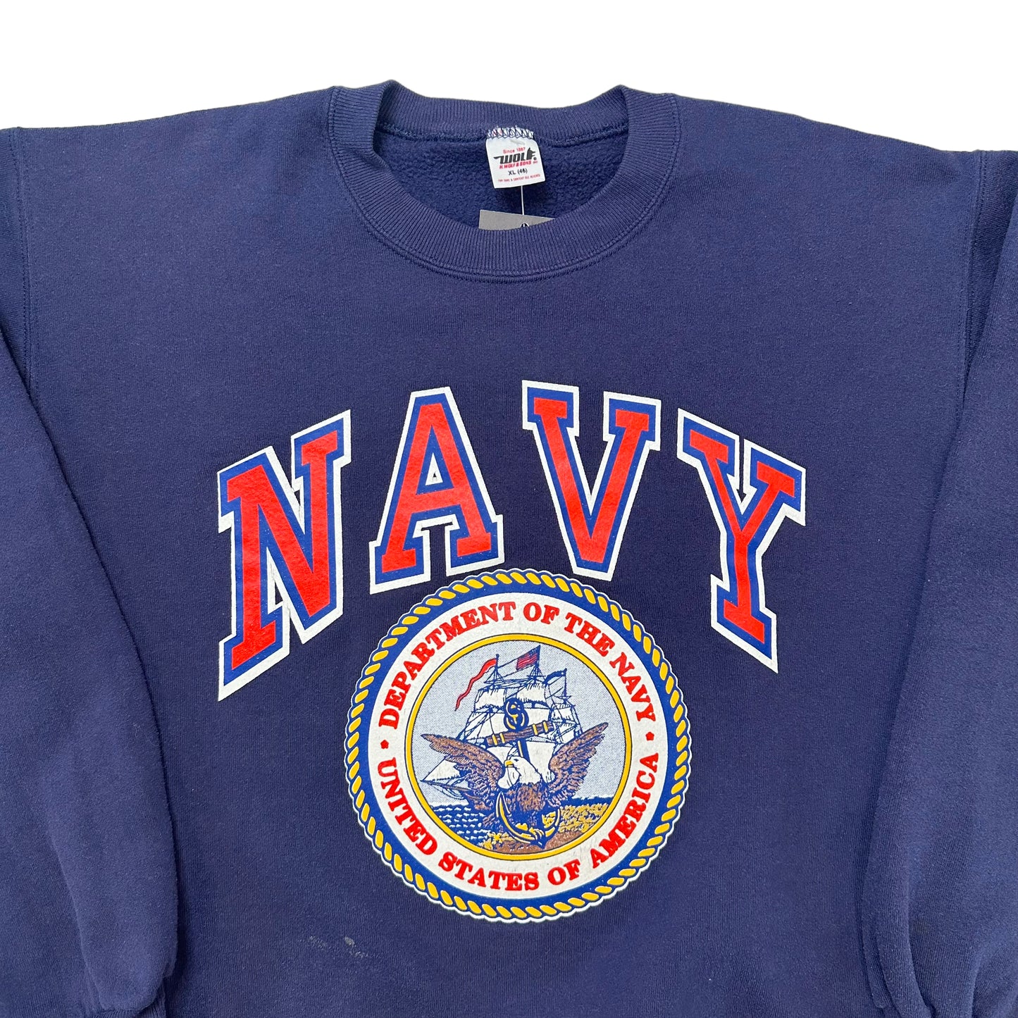 90s US Navy Sweatshirt Sz XL (A2712)