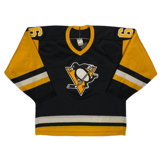 90’s Pittsburgh Penguins #66 Home CCM Hockey Jersey Sz L (A1594)