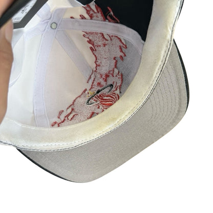 Vintage Miami Heat Logo 7 Athletic 90s Splash SnapBack Hat
