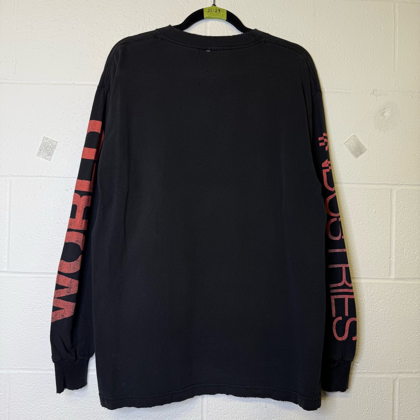 90's World Industries Skate Long Sleeve T-Shirt Sz L (A8960)