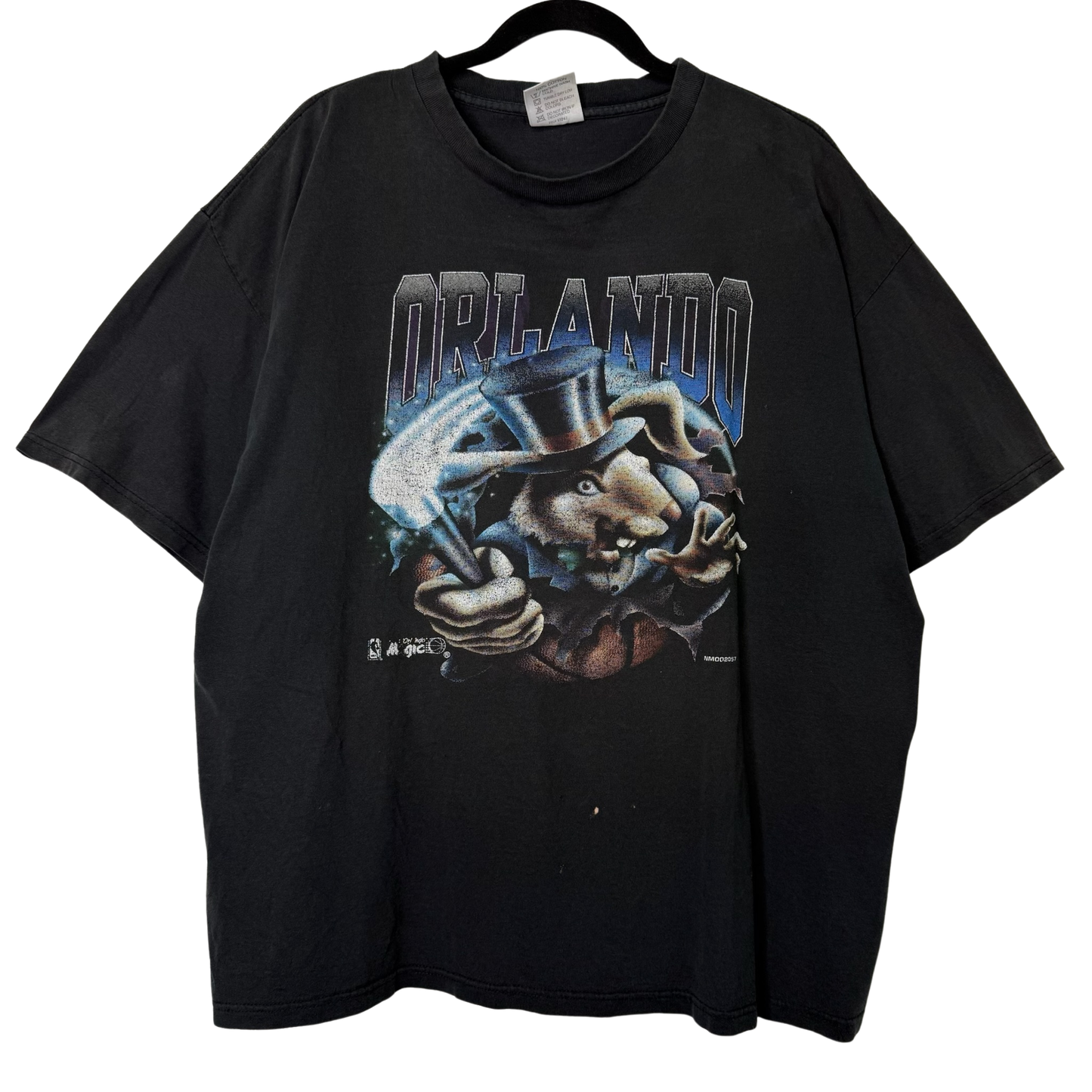 90s Orlando Magic Realistic Mascot NBA T-Shirt Sz XL