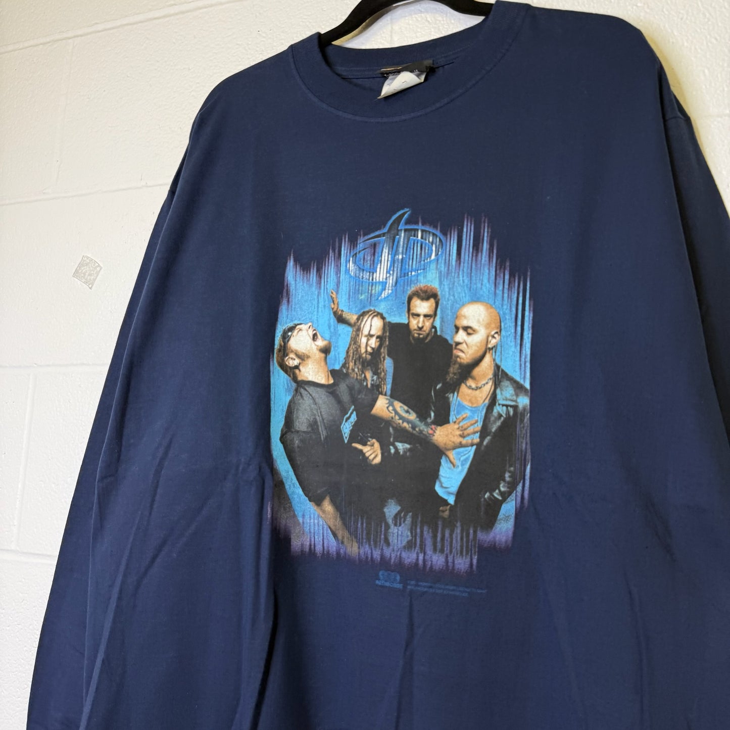 90s Drowning Pool Long Sleeve Band Shirt Sz XL (B2054)