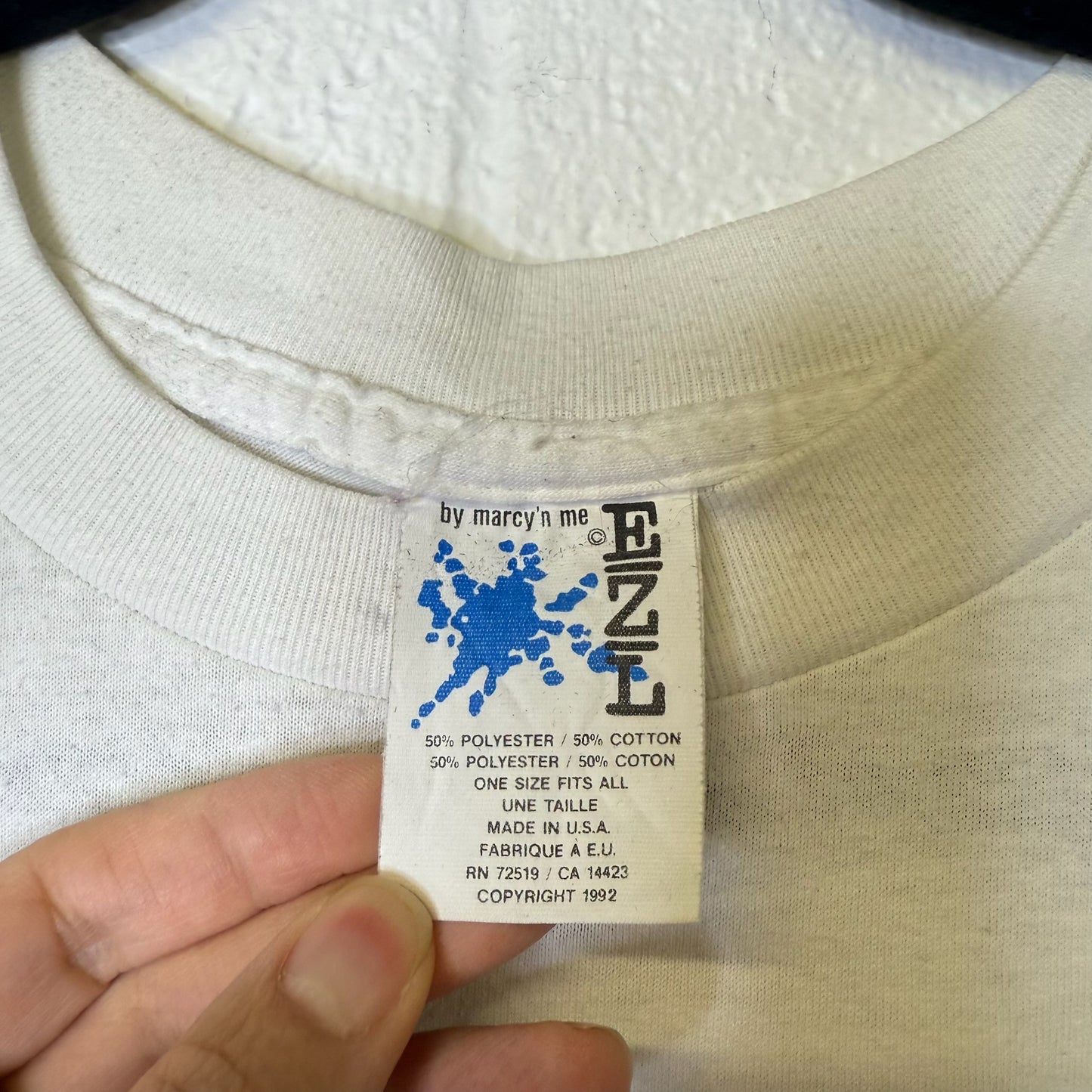 90's Hardest Job in America Being Black Man T-shirt Sz XL (B646)