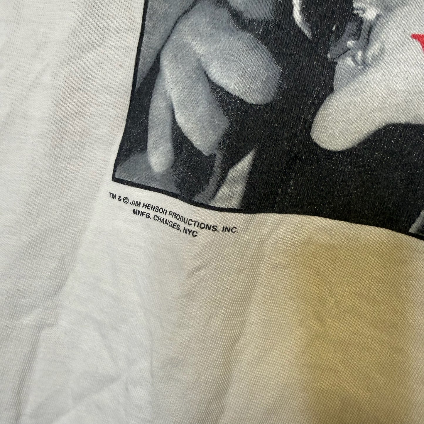 90's Ms Piggy Guess Who T-Shirt Sz L (B444)