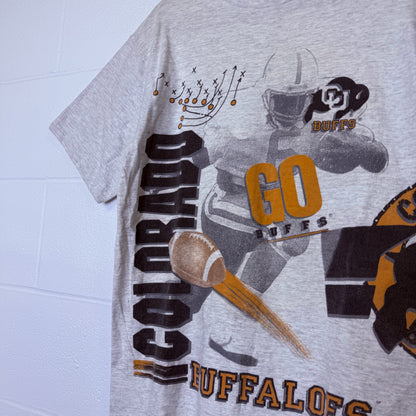 90's Colorado Buffaloes NCAA T-Shirt Sz L (B2326)